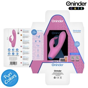 ONINDER CUTE - VIBRADOR LOVE BUNNY PARA PONTO G E CLITÃRIS - APLICATIVO MUNDIAL GRATUITO